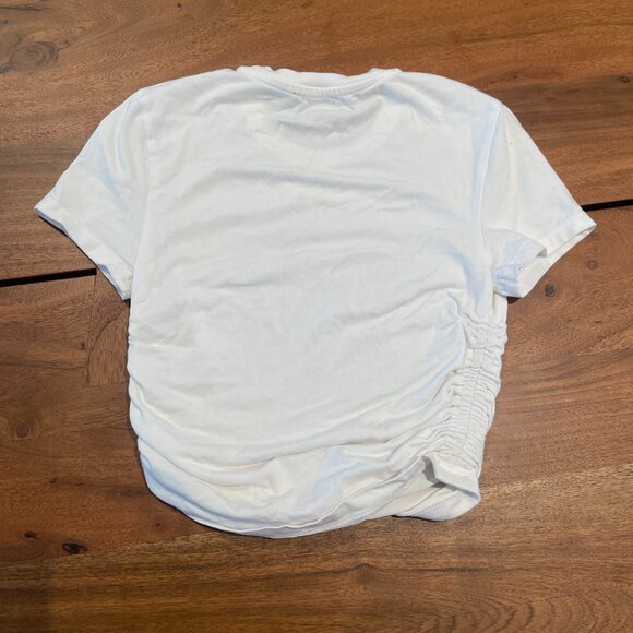 ✨ Cinched White Tee | Dynamite - Picture 5 of 5